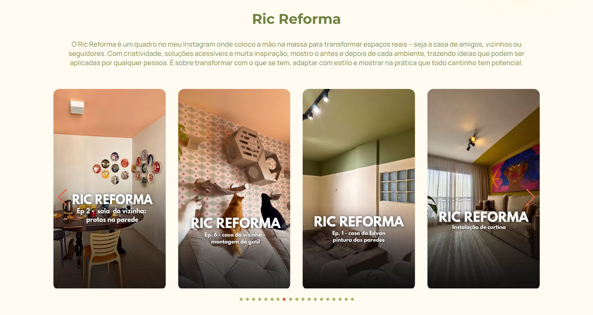 Episódios do Ric Reforma